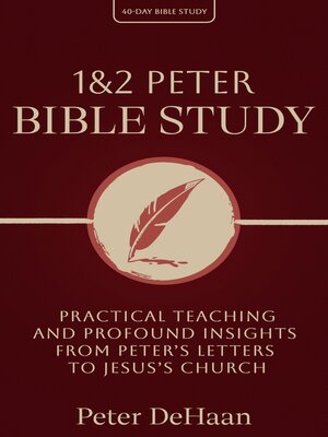 cover image of 1 & 2 Peter Bible Study